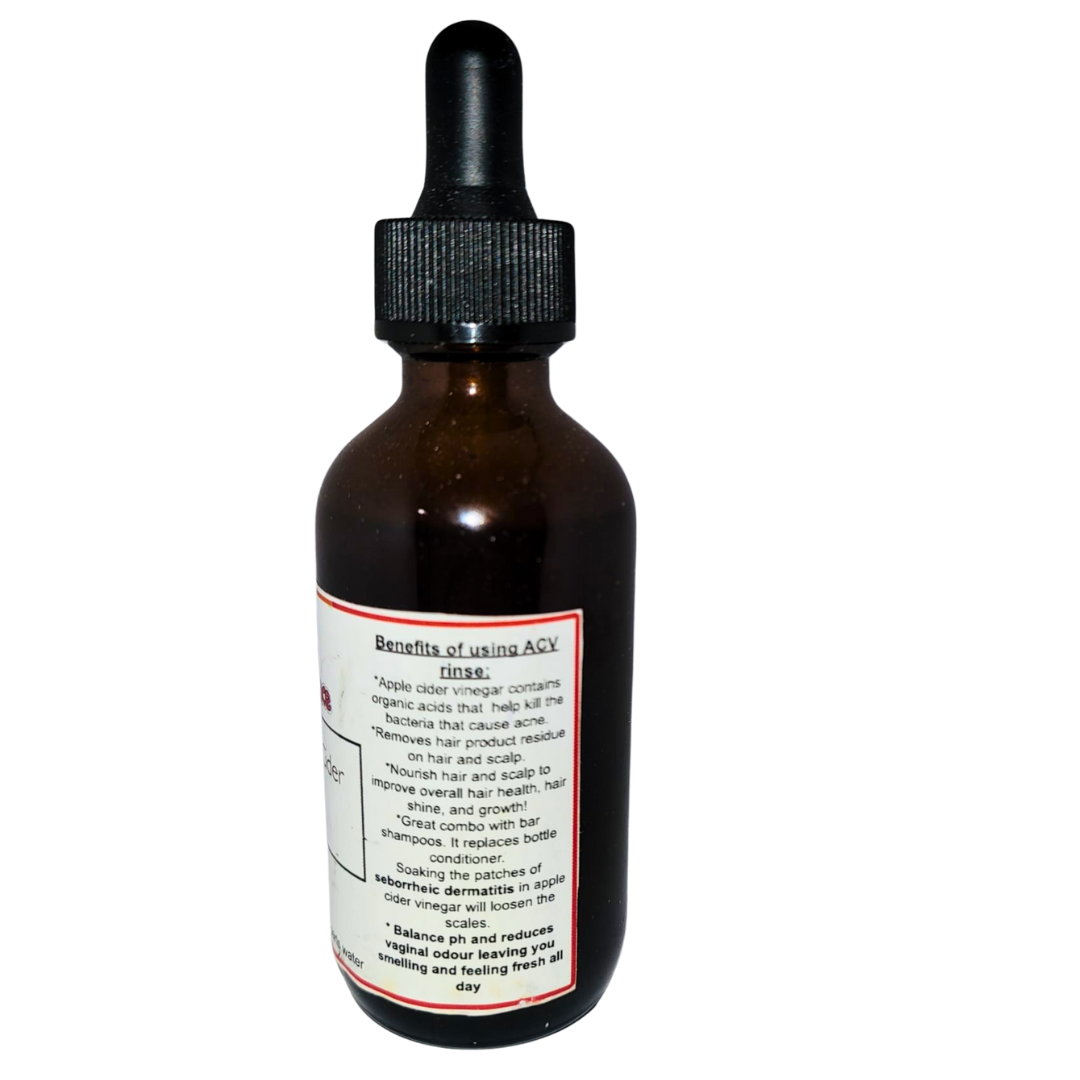 Herbal Infused Apple Cider Vinegar Hair Rinse, 2 oz