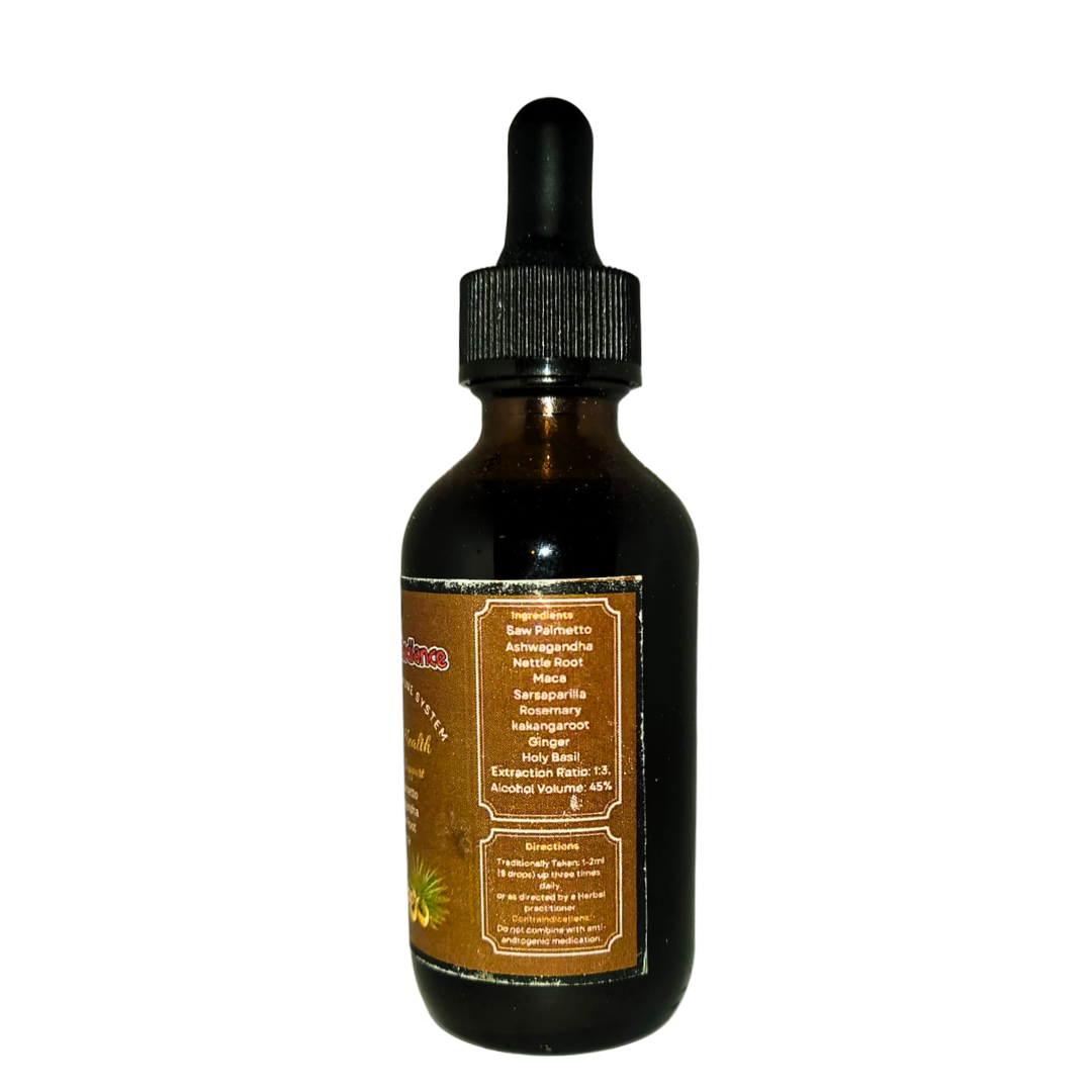 Native Radiance - Mens Health Tincture Herbal Supplement, 2.00 oz Bottle - Prostate Health, Healthy Immune System, Sexual Health Supplement