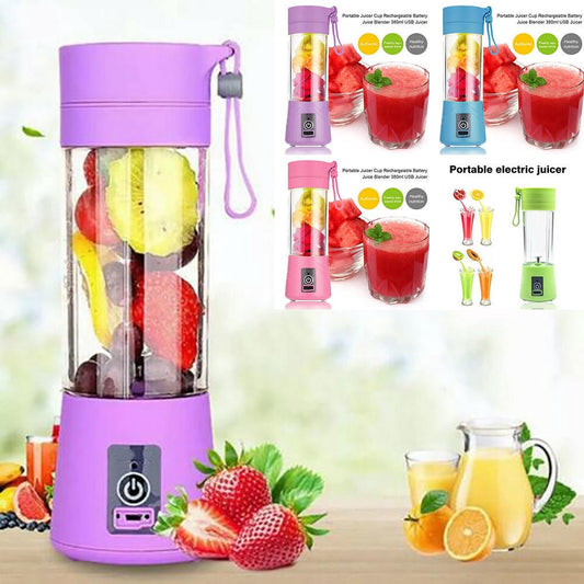 Portable and Rechargeable Battery Juice Blender