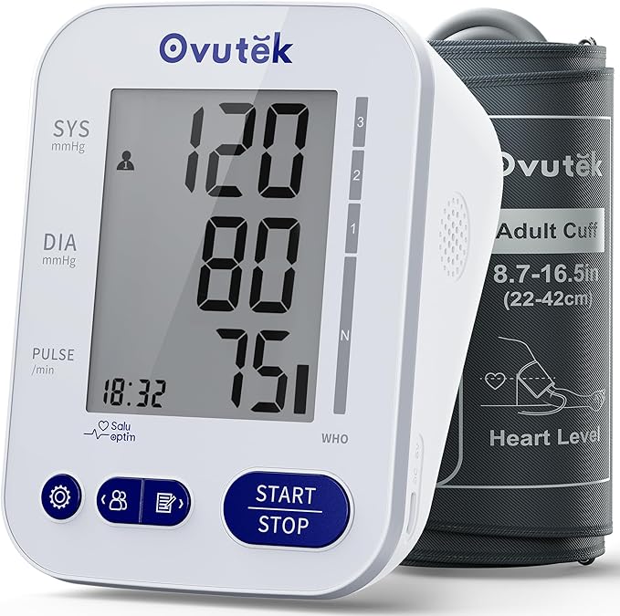 Ovutek Blood Pressure Monitors for Home Use