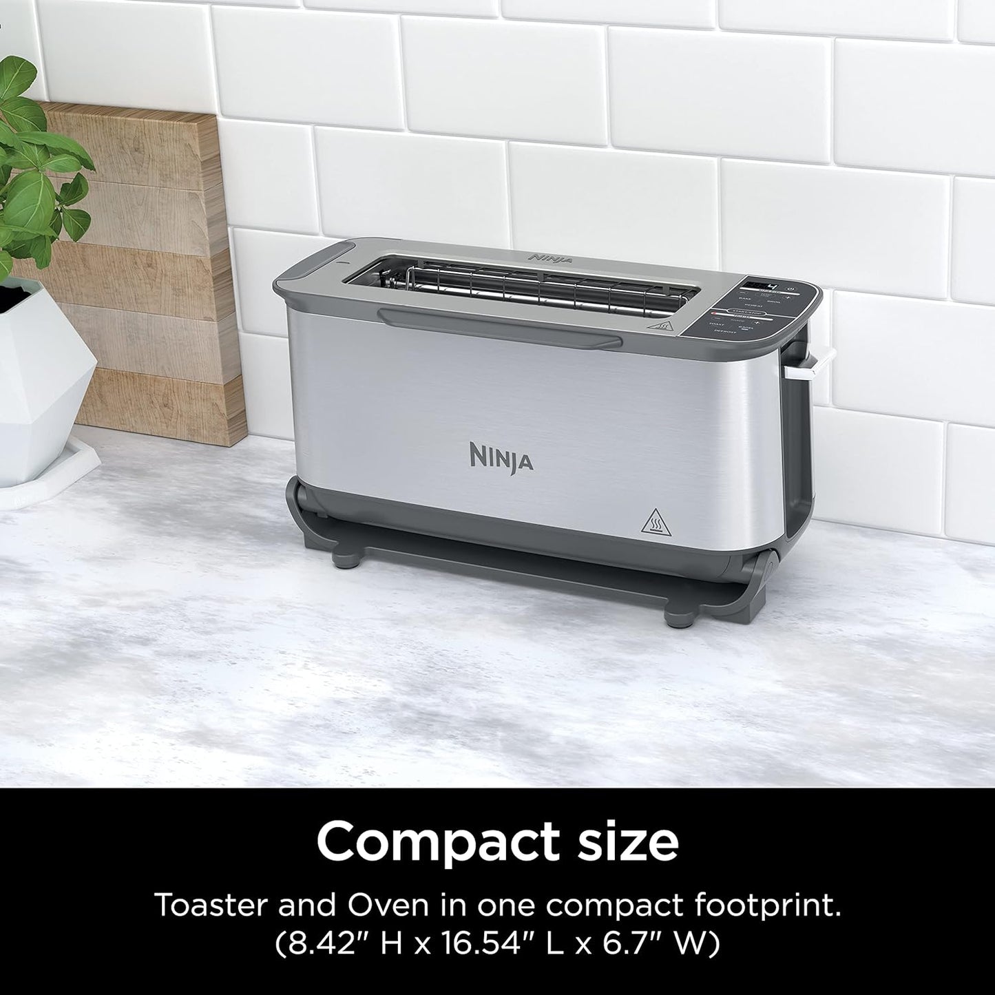 Ninja ST101 Foodi 2-in-1 Flip Toaster