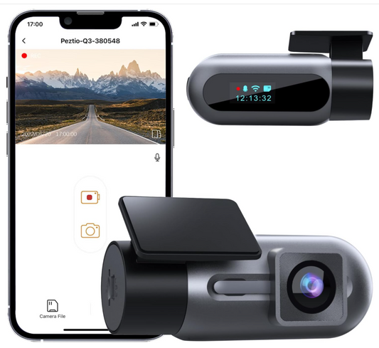 ARIFAYZ Dash Cam Wi-Fi FHD 1080P Car Camera, Front Dash Camera
