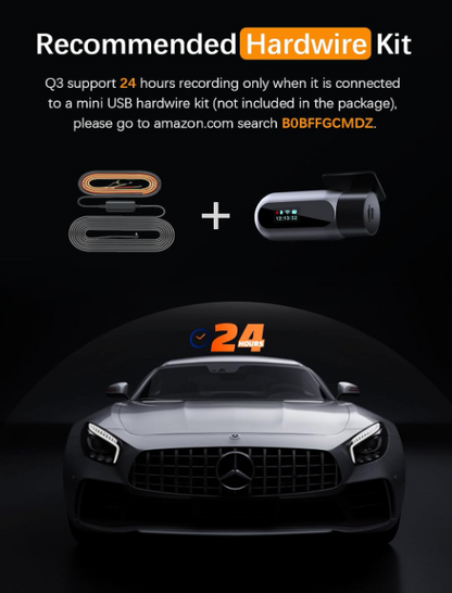 ARIFAYZ Dash Cam Wi-Fi FHD 1080P Car Camera, Front Dash Camera